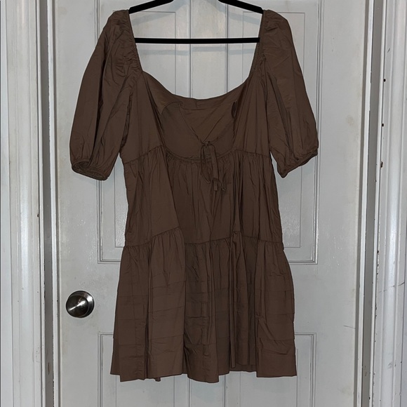 American Eagle Outfitters Brown Mini Dress - Picture 3 of 3